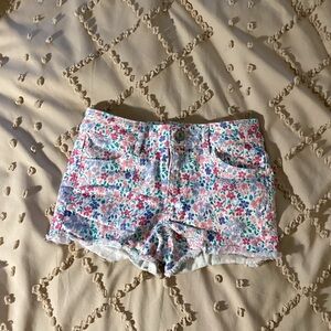 SO Floral Kids Shorts - Multicolor